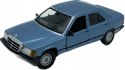 Mercedes Benz 190E W201 blue 1:24 Bburago 21103