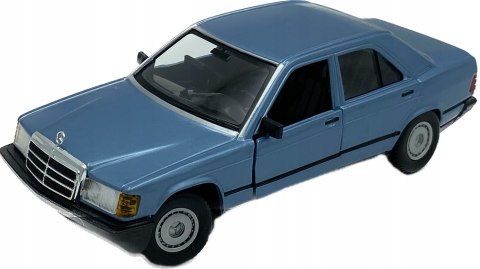 Mercedes Benz 190E W201 blue 1:24 Bburago 21103