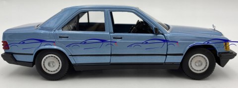Mercedes Benz 190E W201 blue 1:24 Bburago 21103 Mercedes Benz 190E W201 blue 1:24 Bburago 21103