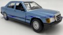 Mercedes Benz 190E W201 blue 1:24 Bburago 21103