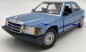 Mercedes Benz 190E W201 blue 1:24 Bburago 21103