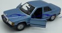 Mercedes Benz 190E W201 blue 1:24 Bburago 21103