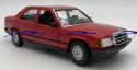 Mercedes Benz 190E W201 red 1:24 Bburago 21103