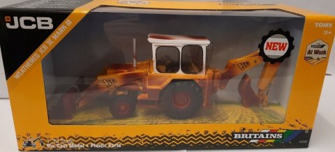 Model koparki JCB 3C Mark III at work Britains 43280 1:32 Model koparki JCB 3C Mark III at work Britains 43280 1:32