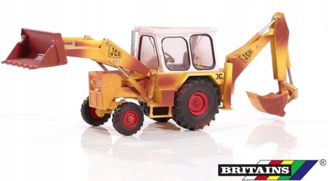 Model koparki JCB 3C Mark III at work Britains 43280 1:32 Model koparki JCB 3C Mark III at work Britains 43280 1:32