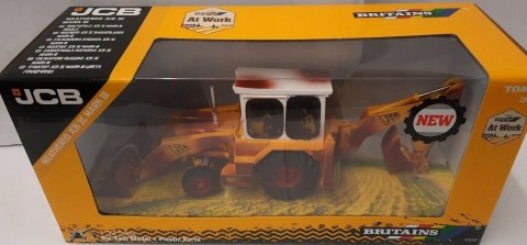 Model koparki JCB 3C Mark III at work Britains 43280 1:32 Model koparki JCB 3C Mark III at work Britains 43280 1:32