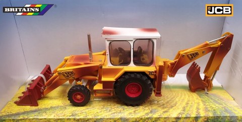 Model koparki JCB 3C Mark III at work Britains 43280 1:32 Model koparki JCB 3C Mark III at work Britains 43280 1:32