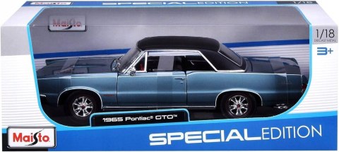 Pontiac GTO 1965 blue 1:18 Maisto 31885 Pontiac GTO 1965 blue 1:18 Maisto 31885