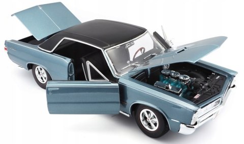 Pontiac GTO 1965 blue 1:18 Maisto 31885 Pontiac GTO 1965 blue 1:18 Maisto 31885