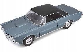 Pontiac GTO 1965 blue 1:18 Maisto 31885 Pontiac GTO 1965 blue 1:18 Maisto 31885
