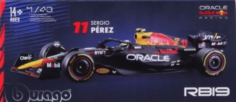 RB19 F1 RedBull 2023 #11 Perez KASK BBurago 1:43