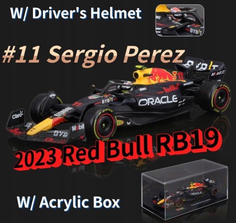 RB19 F1 RedBull 2023 #11 Perez KASK BBurago 1:43 RB19 F1 RedBull 2023 #11 Perez KASK BBurago 1:43