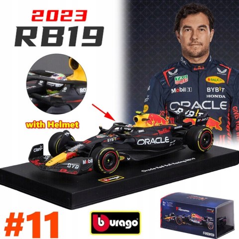 RB19 F1 RedBull 2023 #11 Perez KASK BBurago 1:43 RB19 F1 RedBull 2023 #11 Perez KASK BBurago 1:43