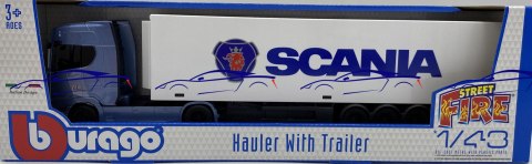 SCANIA 770S ciągnik naczepa Scania Bburago 1:43 SCANIA 770S ciągnik naczepa Scania Bburago 1:43