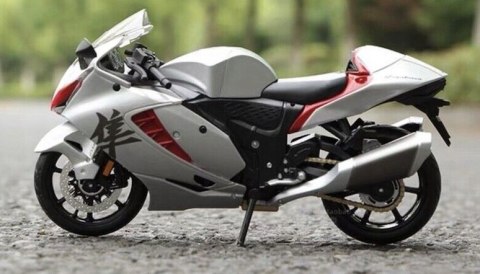 SUZUKI Hayabusa 2022 motocykl model 1:12 Maisto SUZUKI Hayabusa 2022 motocykl model 1:12 Maisto