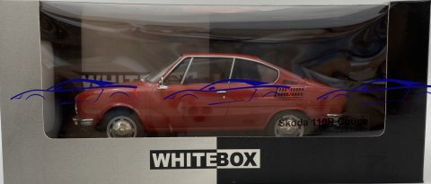 Skoda 110R 1970 red model 1:24 WhiteBox 124185 Skoda 110R 1970 red model 1:24 WhiteBox 124185