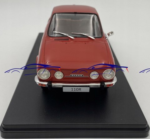 Skoda 110R 1970 red model 1:24 WhiteBox 124185 Skoda 110R 1970 red model 1:24 WhiteBox 124185