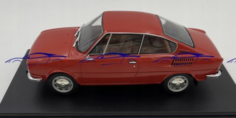 Skoda 110R 1970 red model 1:24 WhiteBox 124185 Skoda 110R 1970 red model 1:24 WhiteBox 124185