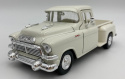 1955 GMC Blue Chip Pick-up cream 1:24 Motormax 79383