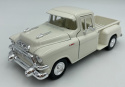 1955 GMC Blue Chip Pick-up cream 1:24 Motormax 79383