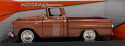 1958 GMC 100 Wideside Pickup brown 1:24 Motormax 79385