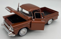 1958 GMC 100 Wideside Pickup brown 1:24 Motormax 79385