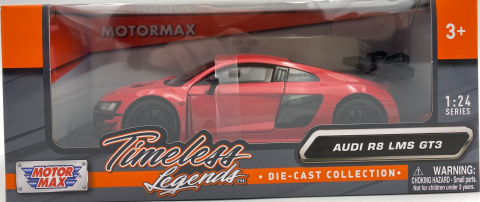 Audi R8 LMS GT3 red 1:24 Motormax 79380 Audi R8 LMS GT3 red 1:24 Motormax 79380