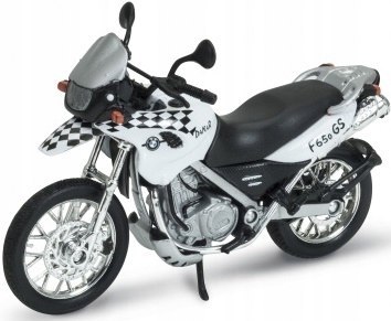 BMW F650 GS Dakar motocykl model 1:18 Welly 12146D