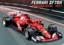 Bolid F1 Ferrari SF70 #5 Vettel 2017 model 1:24