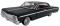 Chevrolet Impala black 1964 1:24 Motormax 73259