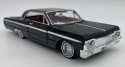 Chevrolet Impala black 1964 1:24 Motormax 73259