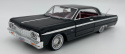 Chevrolet Impala black 1964 1:24 Motormax 73259