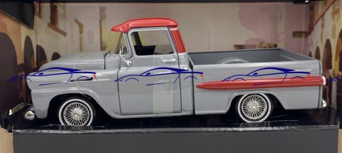 Chevy Apache Fleetside Pickup 1:24 Motormax 79033 1958 Get Low Series Chevy Apache Fleetside Pickup 1:24 Motormax 79033 1958 Get Low Series