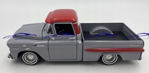 Chevy Apache Fleetside Pickup 1:24 Motormax 79033 1958 Get Low Series Chevy Apache Fleetside Pickup 1:24 Motormax 79033 1958 Get Low Series