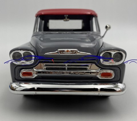 Chevy Apache Fleetside Pickup 1:24 Motormax 79033 1958 Get Low Series Chevy Apache Fleetside Pickup 1:24 Motormax 79033 1958 Get Low Series