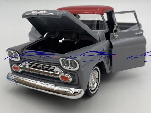 Chevy Apache Fleetside Pickup 1:24 Motormax 79033 1958 Get Low Series Chevy Apache Fleetside Pickup 1:24 Motormax 79033 1958 Get Low Series
