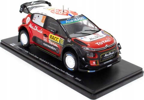 Citroen C3 WRC 2018 #10 Sébastien Loeb model 1:24 Rajd Katalonii Citroen C3 WRC 2018 #10 Sébastien Loeb model 1:24 Rajd Katalonii