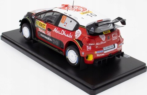 Citroen C3 WRC 2018 #10 Sébastien Loeb model 1:24 Rajd Katalonii Citroen C3 WRC 2018 #10 Sébastien Loeb model 1:24 Rajd Katalonii