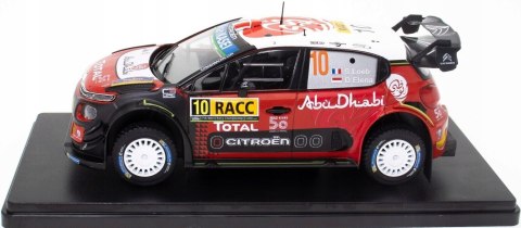 Citroen C3 WRC 2018 #10 Sébastien Loeb model 1:24 Rajd Katalonii Citroen C3 WRC 2018 #10 Sébastien Loeb model 1:24 Rajd Katalonii