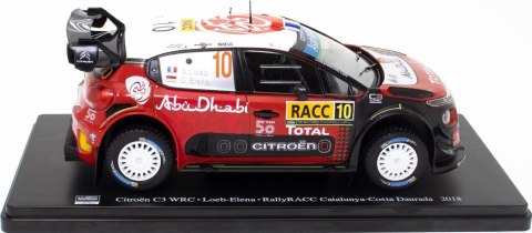 Citroen C3 WRC 2018 #10 Sébastien Loeb model 1:24 Rajd Katalonii Citroen C3 WRC 2018 #10 Sébastien Loeb model 1:24 Rajd Katalonii