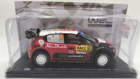 Citroen C3 WRC 2018 #10 Sébastien Loeb model 1:24 Rajd Katalonii Citroen C3 WRC 2018 #10 Sébastien Loeb model 1:24 Rajd Katalonii