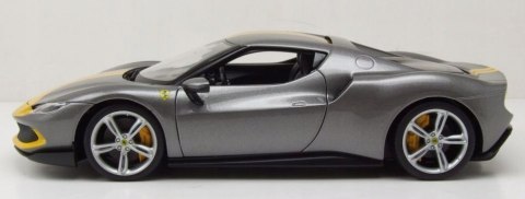 FERRARI 296 GTB Assetto Fiorano 1:18 Bburago 16017 grey FERRARI 296 GTB Assetto Fiorano 1:18 Bburago 16017 grey