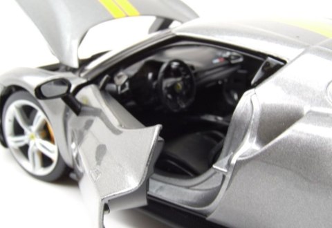 FERRARI 296 GTB Assetto Fiorano 1:18 Bburago 16017 grey FERRARI 296 GTB Assetto Fiorano 1:18 Bburago 16017 grey