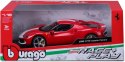 FERRARI 296 GTB Assetto Fiorano 1:18 Bburago 16017 red