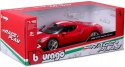 FERRARI 296 GTB Assetto Fiorano 1:18 Bburago 16017 red