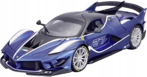 FERRARI FXX-K EVO #27 model 1:18 Bburago 16012 blue FERRARI FXX-K EVO #27 model 1:18 Bburago 16012 blue