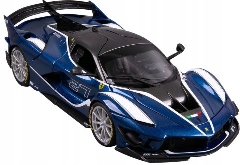 FERRARI FXX-K EVO #27 model 1:18 Bburago 16012 blue FERRARI FXX-K EVO #27 model 1:18 Bburago 16012 blue