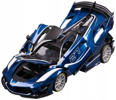 FERRARI FXX-K EVO #27 model 1:18 Bburago 16012 blue FERRARI FXX-K EVO #27 model 1:18 Bburago 16012 blue