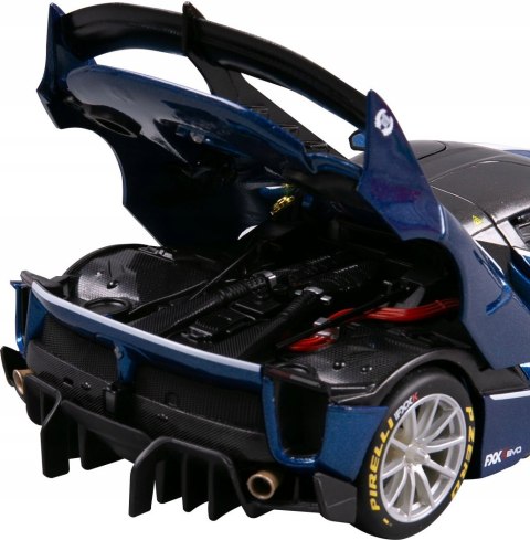 FERRARI FXX-K EVO #27 model 1:18 Bburago 16012 blue FERRARI FXX-K EVO #27 model 1:18 Bburago 16012 blue
