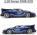 FERRARI FXX-K EVO #27 model 1:18 Bburago 16012 blue